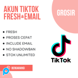 4 Pcs Akun Tiktok Fresh 2FA / Kosongan / Polosan / Baru + Akses Email No Shadow Ban