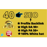 40 Backlinks Profil Otoritas Tinggi Teratas Dari DA 60+ Semua Domain PR 9-6 UNIK