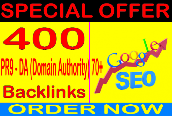 400 backlink DA 70+
