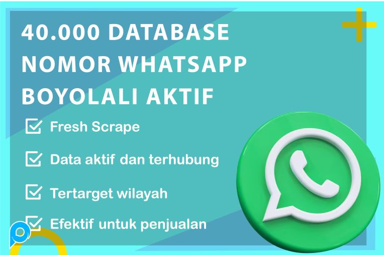 40.000 DATABASE NOMOR WHATSAPP BOYOLALI AKTIF