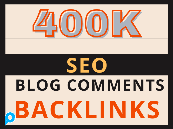400k  blog comments high quality backlinks