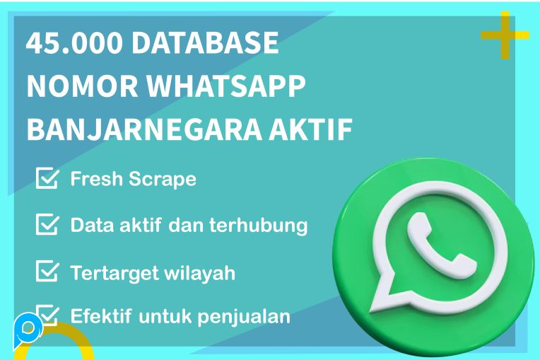 45.000 DATABASE NOMOR WHATSAPP BANJARNEGARA AKTIF