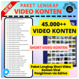 45.000++ Video Konten Viral Terlaris dan Terlengkap