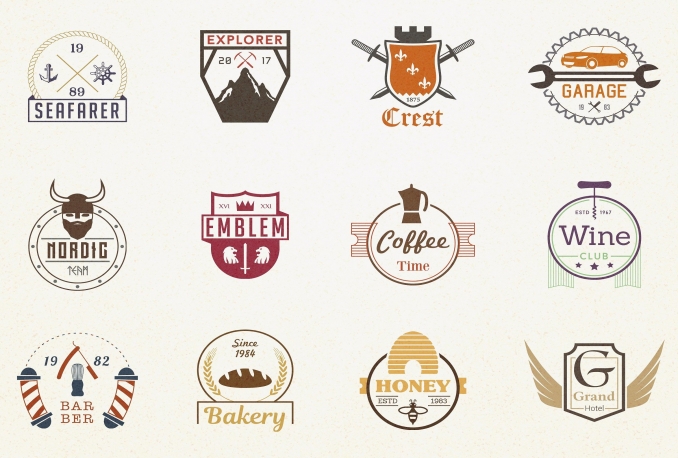 460+ Mentahan Design Logo Format ai dan eps