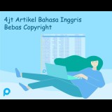 4jt Artikel Bahasa Inggris Bebas Copyright