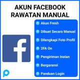 5 Akun Facebook Fresh Rawatan Manual Berfoto Profil | Akun Facebook Ads | Bergaransi