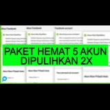 5 Akun FB Ads Verifikasi Status Dipulihkan 2x / Reinstated