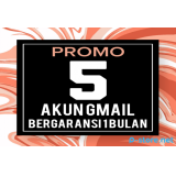 5 AKUN GMAIL TINGGAL KIRIM