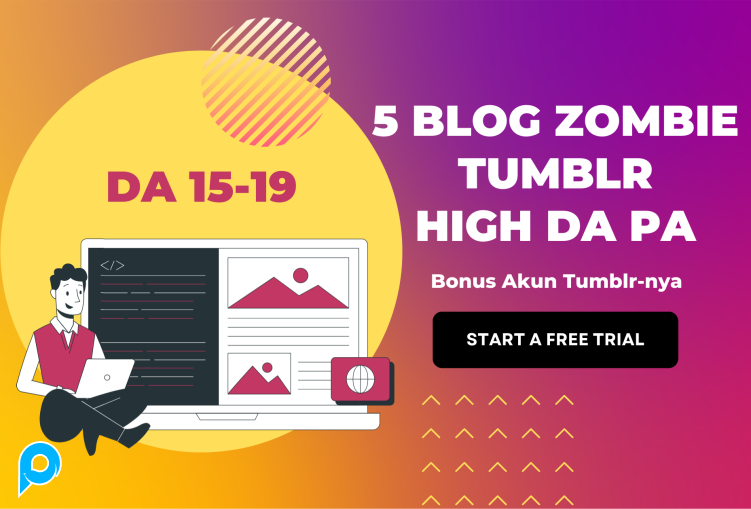 5 Blog Zombie Tumblr High Authority DA 15-19 | Cocok Buat Backlink Tier 1 / Tier 2
