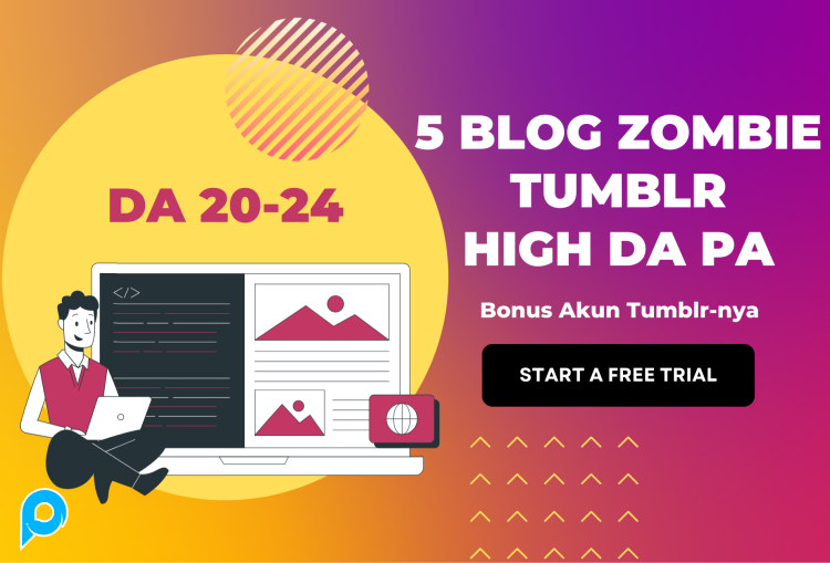 5 Blog Zombie Tumblr High Authority DA 20-24 | Cocok Buat Backlink