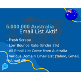 5 Juta Database Email List Australia Fresh Scrape 2023