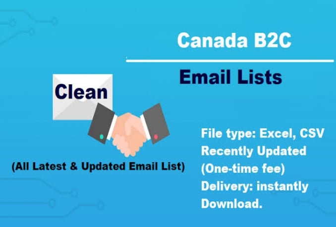 5 Juta Email List Aktif Canada 2021 [Fresh Scrape]