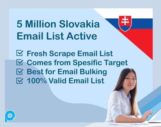 5 Juta Slovakia Email List Aktif 2025