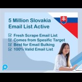 5 Juta Slovakia Email List Aktif 2025