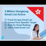 5 Million Hongkong Email List Aktif 2024