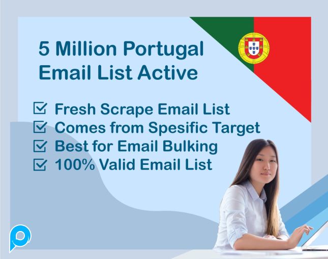 5 Million Portugal Email List Aktif 2024