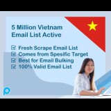 5 Million Vietnam Email List Aktif 2024