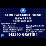 50 Akun Facebook Fresh Rawatan + Halaman/ FP + MP, Berfoto Profil, A2F ON ( Gratis 5 Akun )