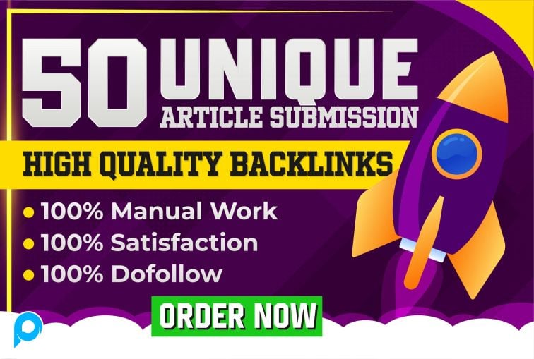 50 Backlink Kontekstual Pengiriman Artikel Unik