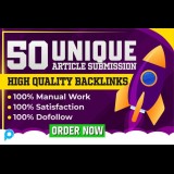 50 Backlink Kontekstual Pengiriman Artikel Unik
