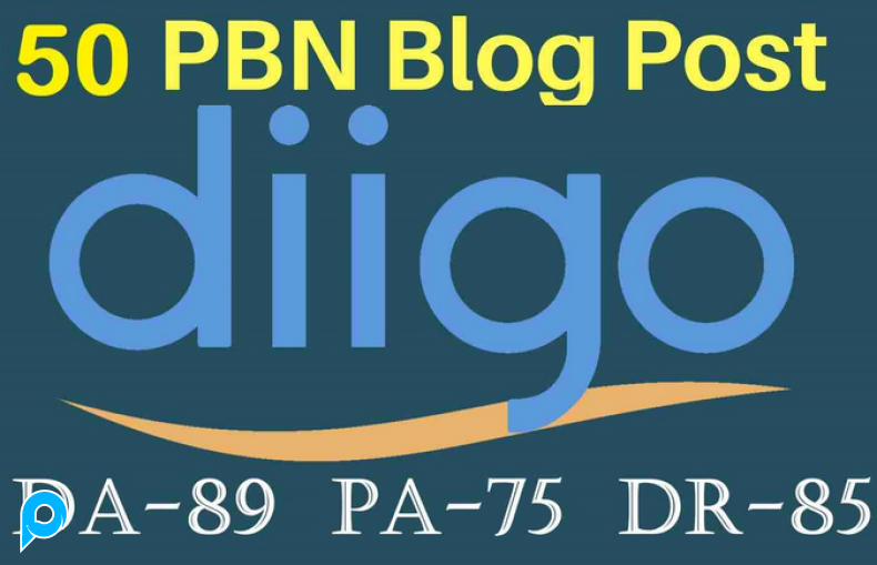 50+ PBN Diigo Guest Dofollow Backlinks DA-89 PA-75 DR-85