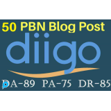 50+ PBN Diigo Guest Dofollow Backlinks DA-89 PA-75 DR-85