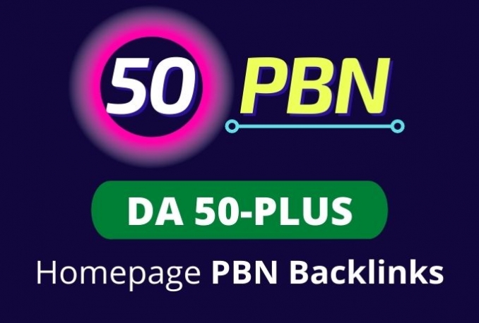 50 PBN HomePage DA 50 - 70+ Super Kuat Bonus Artikel 500 Kata