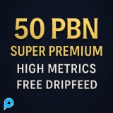 50 PBN .ID Homepage Posts Permanent Dofollow High Metrics