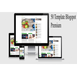 50 Template Blogspot Premium Siap Pakai