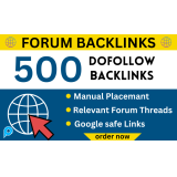 500+ Backlinks Profil Forum Dofollow HQ