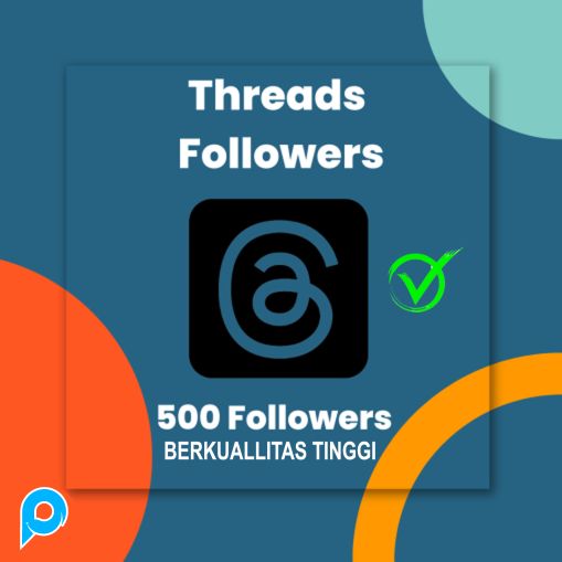 500 Followers Threads Instagram High Quality Permanent No Drop | Followers Indonesia