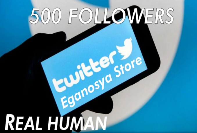 500 followers Twitter Real Human