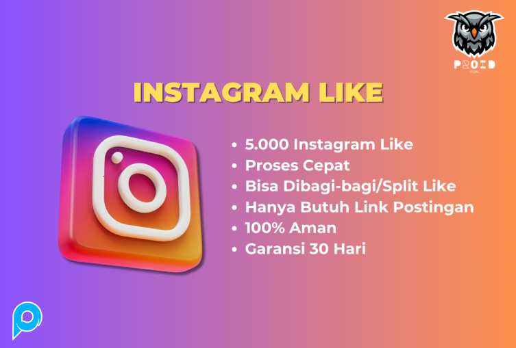 5.000 (5K) Instagram Like Instant No Drop