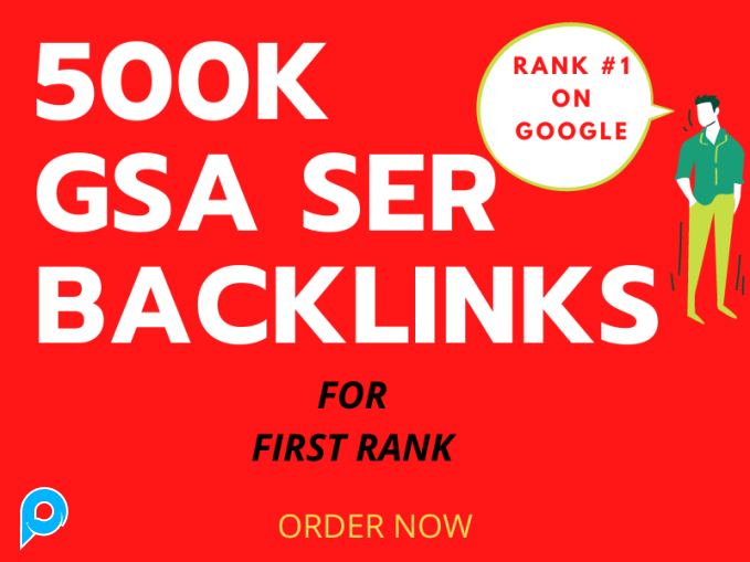 500k GSA ser backlinks for increase link juice, faster index & faster rank