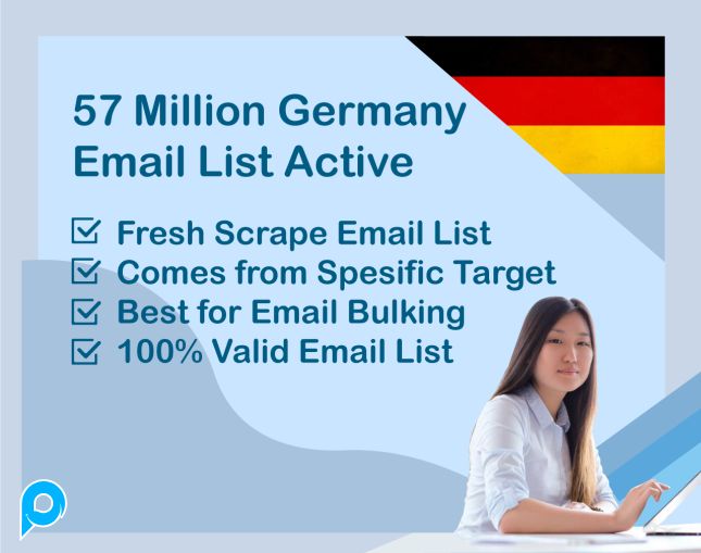 57 Juta Germany Email List 2023