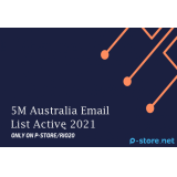 5M+ Email List Aktif 2021 Domisili Australia