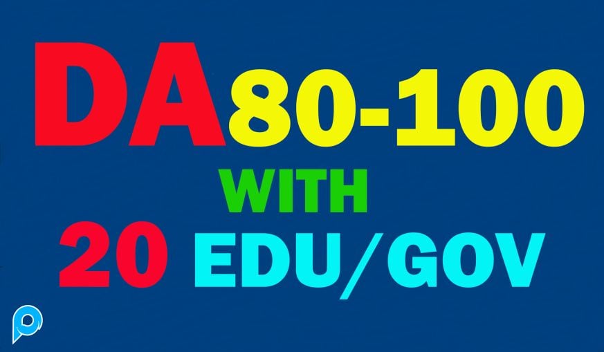 60 Backlink DA 80 Hingga 100 Bonus 40 Baklink, Dengan 20 Edu-Gov. rata-rata DA 40-100 20 Link