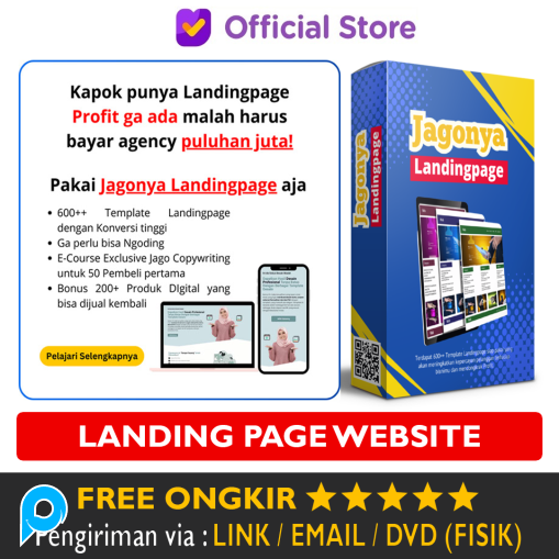 600+ Template Landing Page Website Template Elementor Konversi Tinggi Tersedia Berbagai Niche Tema T