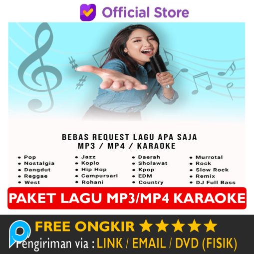 6.000+ Lagu Karaoke Music Hits Update Terbaik Indonesia / Barat Western Song Kategori Genre Terlengk