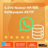 6.000 Nomor HP/WA Balikpapan AKTIF