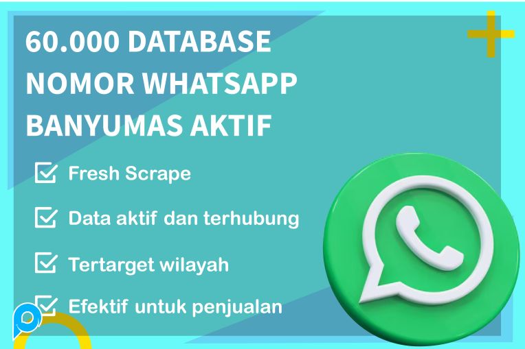 60.000 DATABASE NOMOR WHATSAPP BANYUMAS AKTIF
