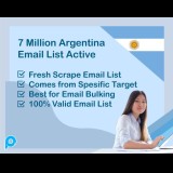 7 Million Argentina Email List Active 2024
