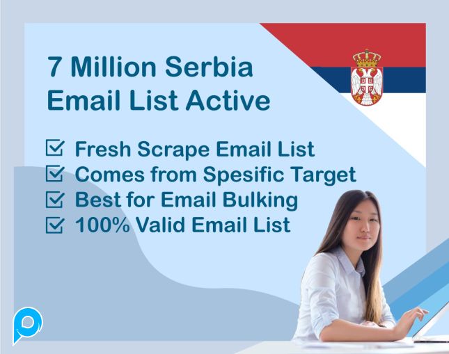 7 Million Serbia Email List Active 2024
