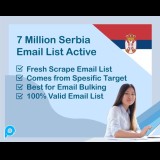 7 Million Serbia Email List Active 2024