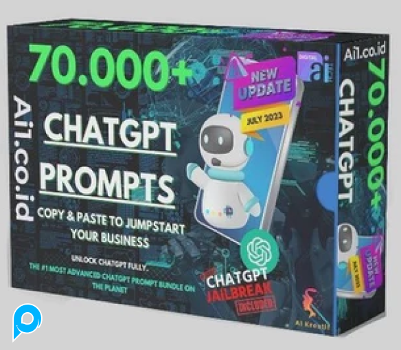 70.000+ Prompts ChatGPT Mega Pack: Prompt Siap Pakai, Solusi Terbaik Buat Sukses Bisnis Online!