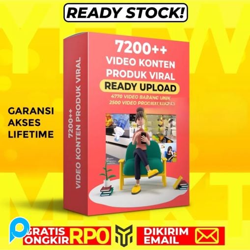 7200++ VIDEO KONTEN PRODUK VIRAL Siap Upload di Sosmed Shorts Reels Shopee TikTok - Video Affiliate