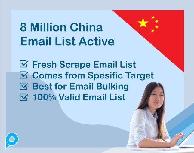 8 Juta China Email List 2024