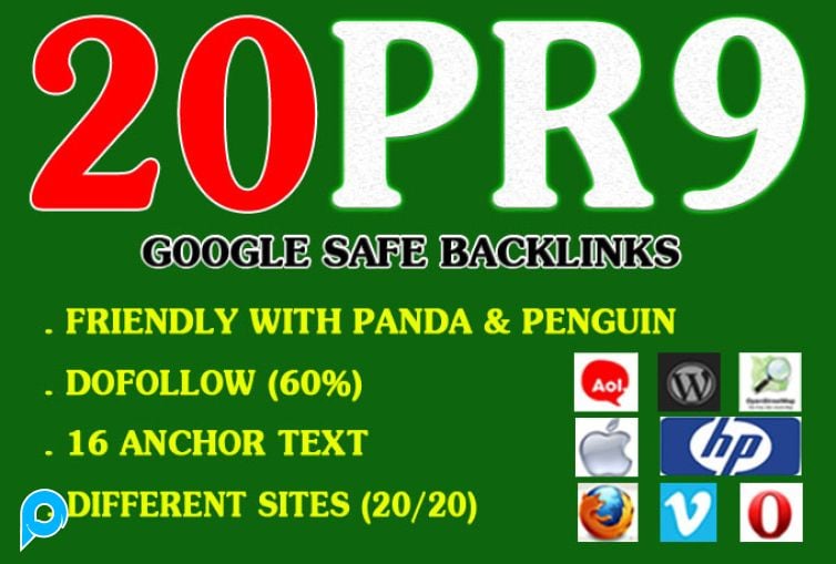 80+ DA 20 Pr9 High Quality SEO Domain Authority Permanent Backlinks
