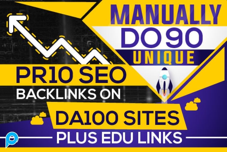 90 BackIink SEO PR10 UNIK di situs DA100 + bonus Tautan Edu