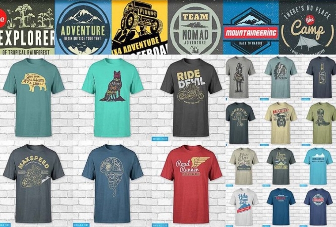 90+ T-Shirt Design Mega Bundle